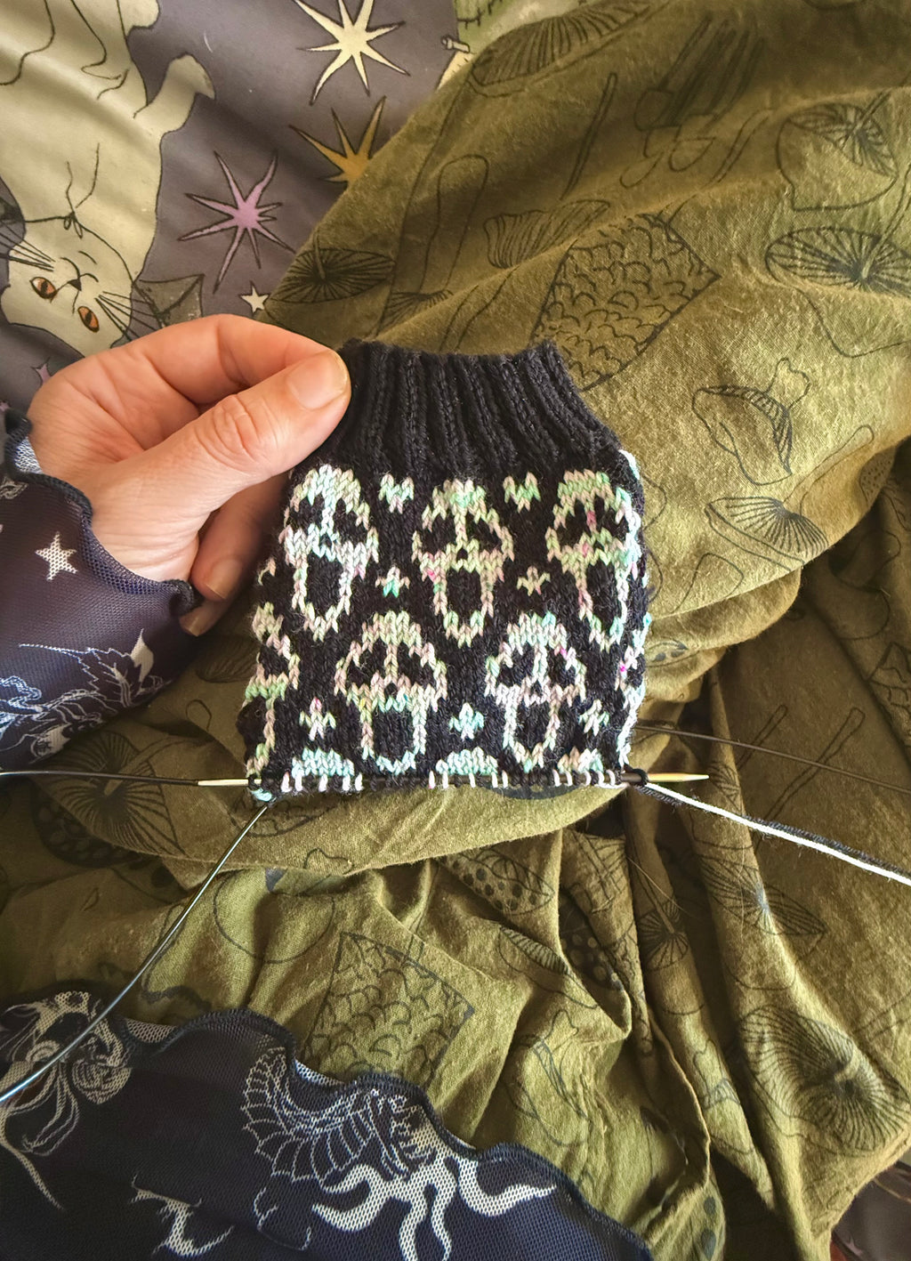 DIGITAL ITEM Halloween Movies sock pattern set