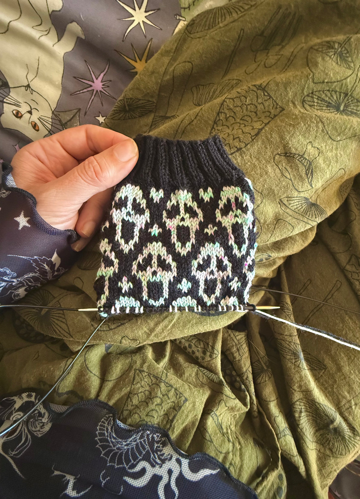 DIGITAL ITEM Halloween Movies sock pattern set
