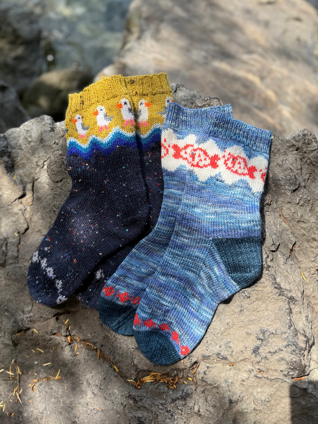 I Do Like To Be Beside the Seaside sock set