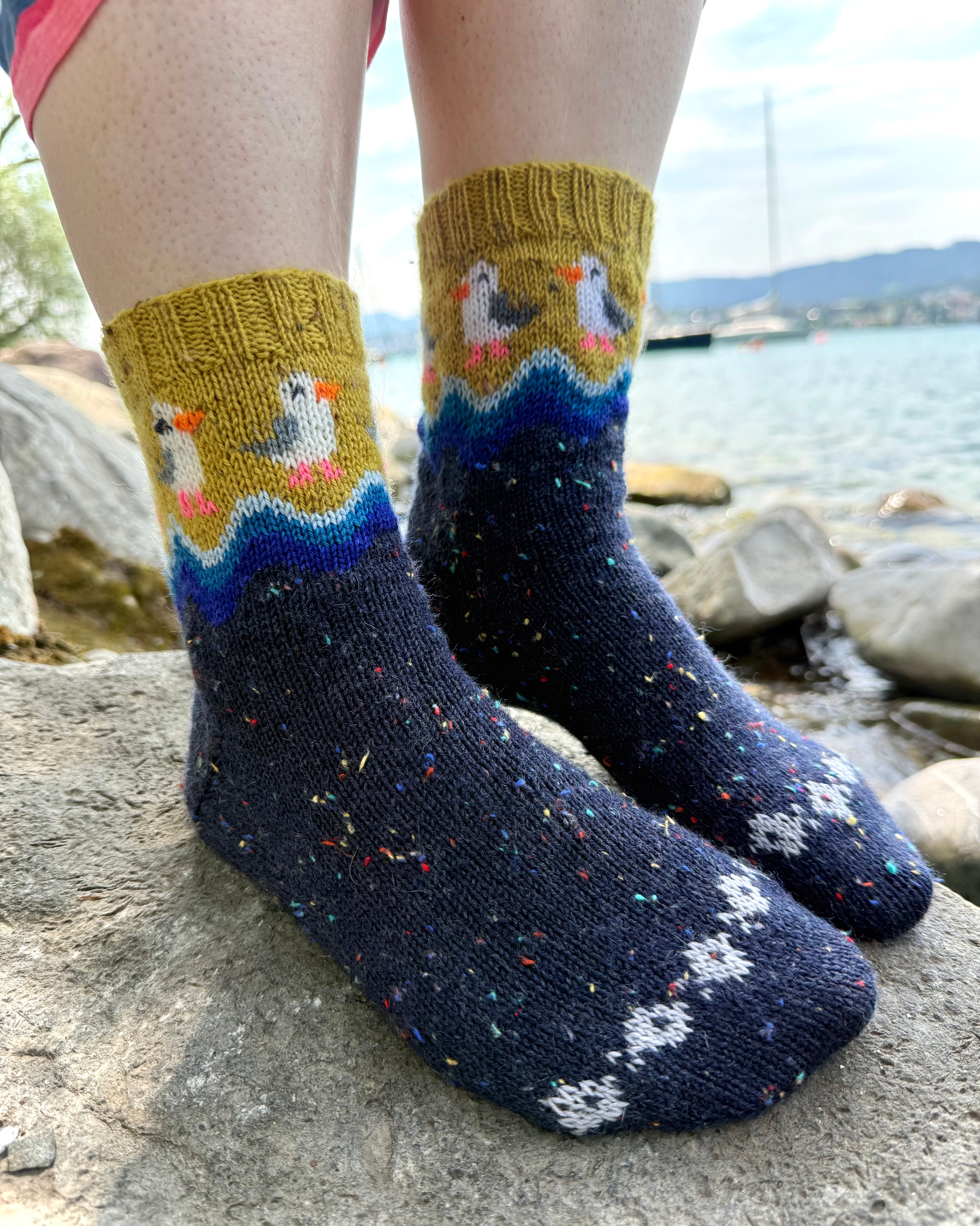 I Do Like To Be Beside the Seaside sock set