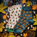 Forever Autumn socks pattern set