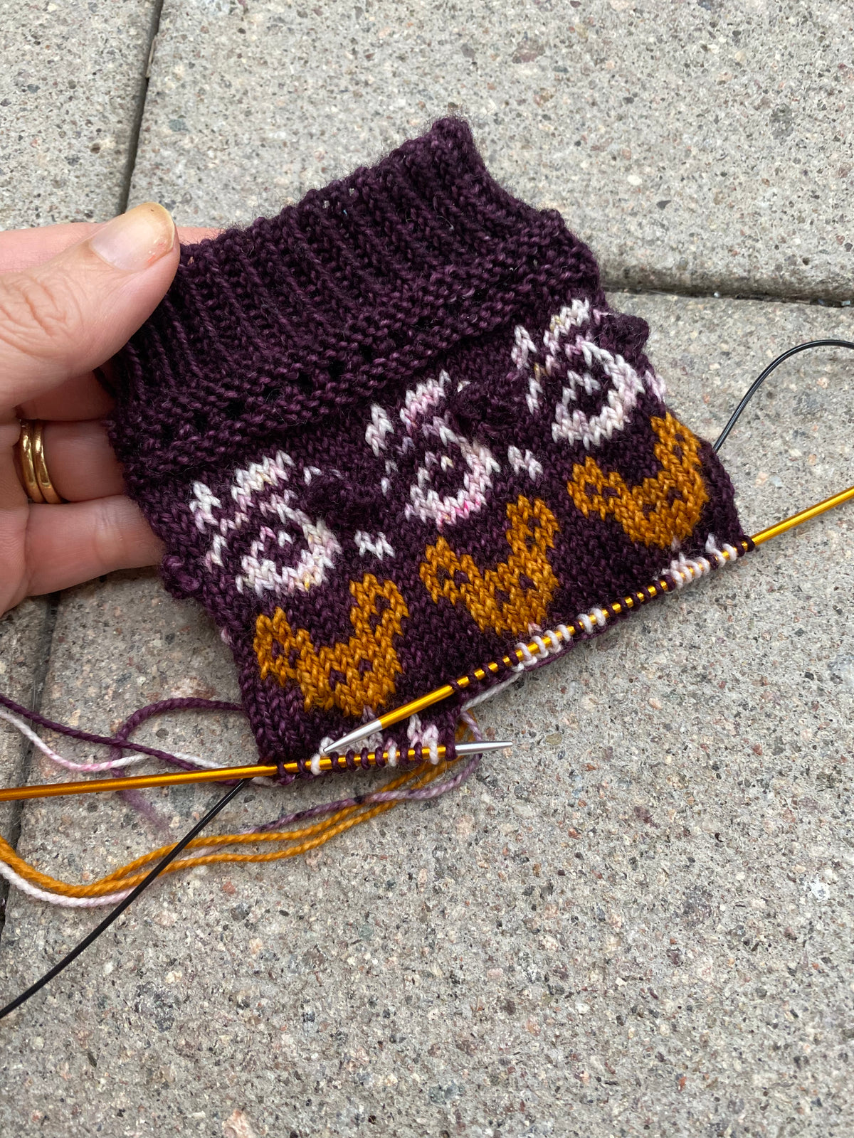 Digital item - Autumn Mice socks