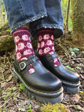 Digital item - Herding Piggies sock knitting pattern
