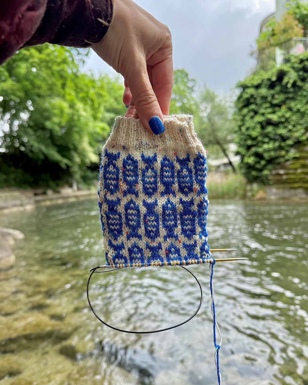 DIGITAL ITEM - Packed Like Sardines knitting instructions in English
