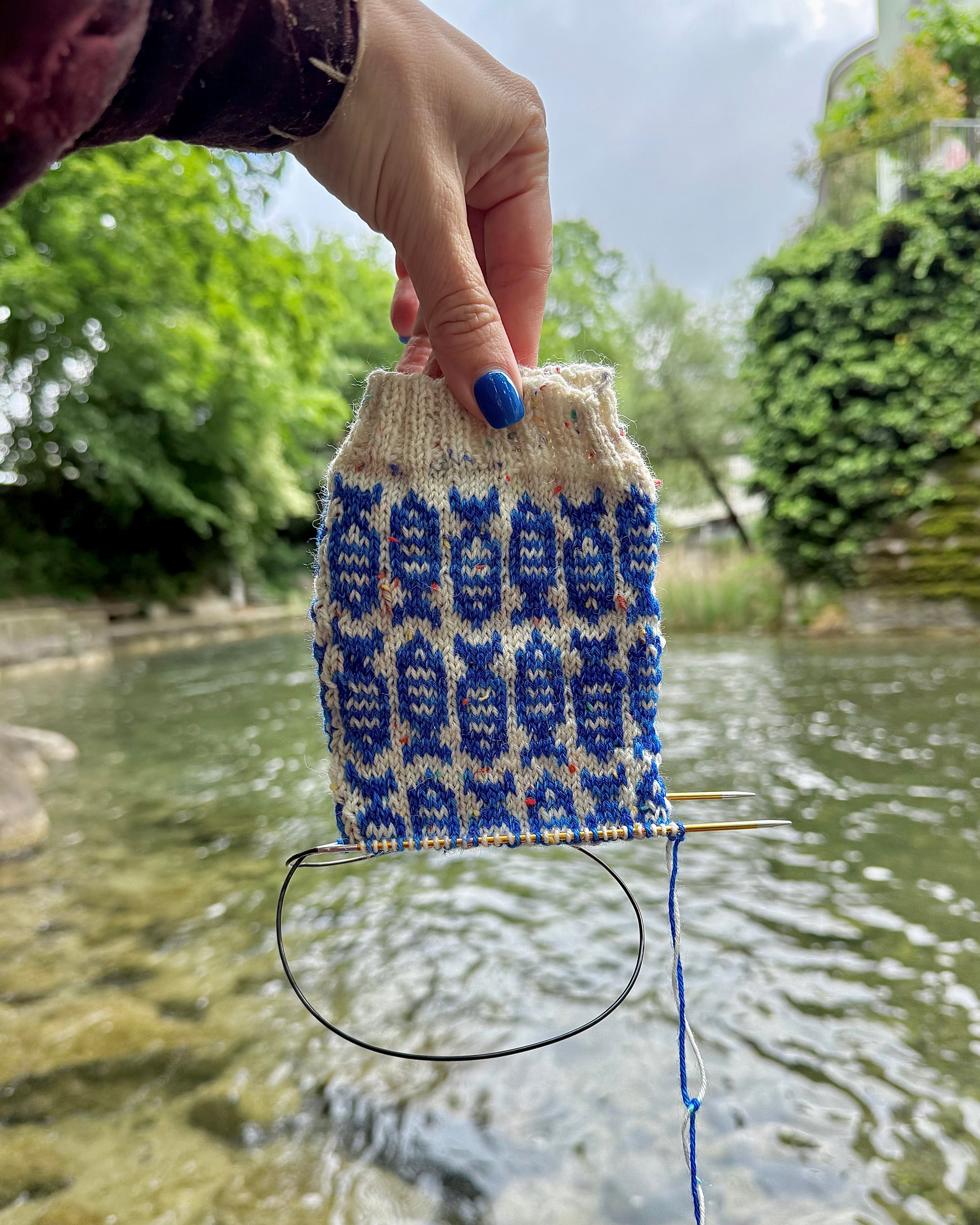DIGITAL ITEM - Packed Like Sardines knitting instructions in English
