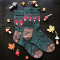 DIGITAL ITEM. Magic Toadstool sock knitting instructions
