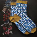 DIGITAL ITEM Whoops a Daisy sock knitting instructions