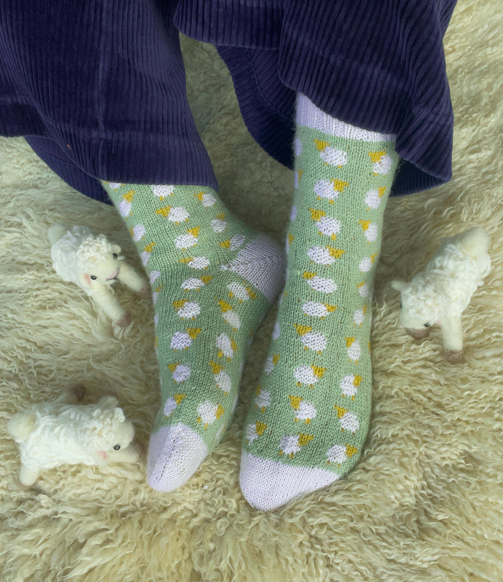 DIGITAL ITEM Counting Sheep socks
