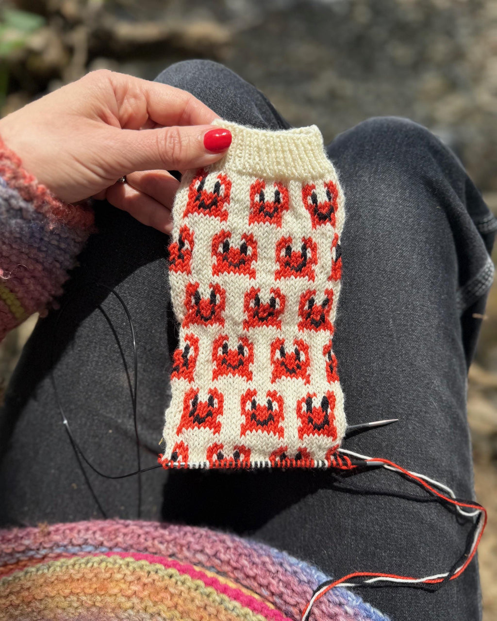 DIGITAL ITEM - Fishfolks Fancy sock set. PDF Knitting instructions
