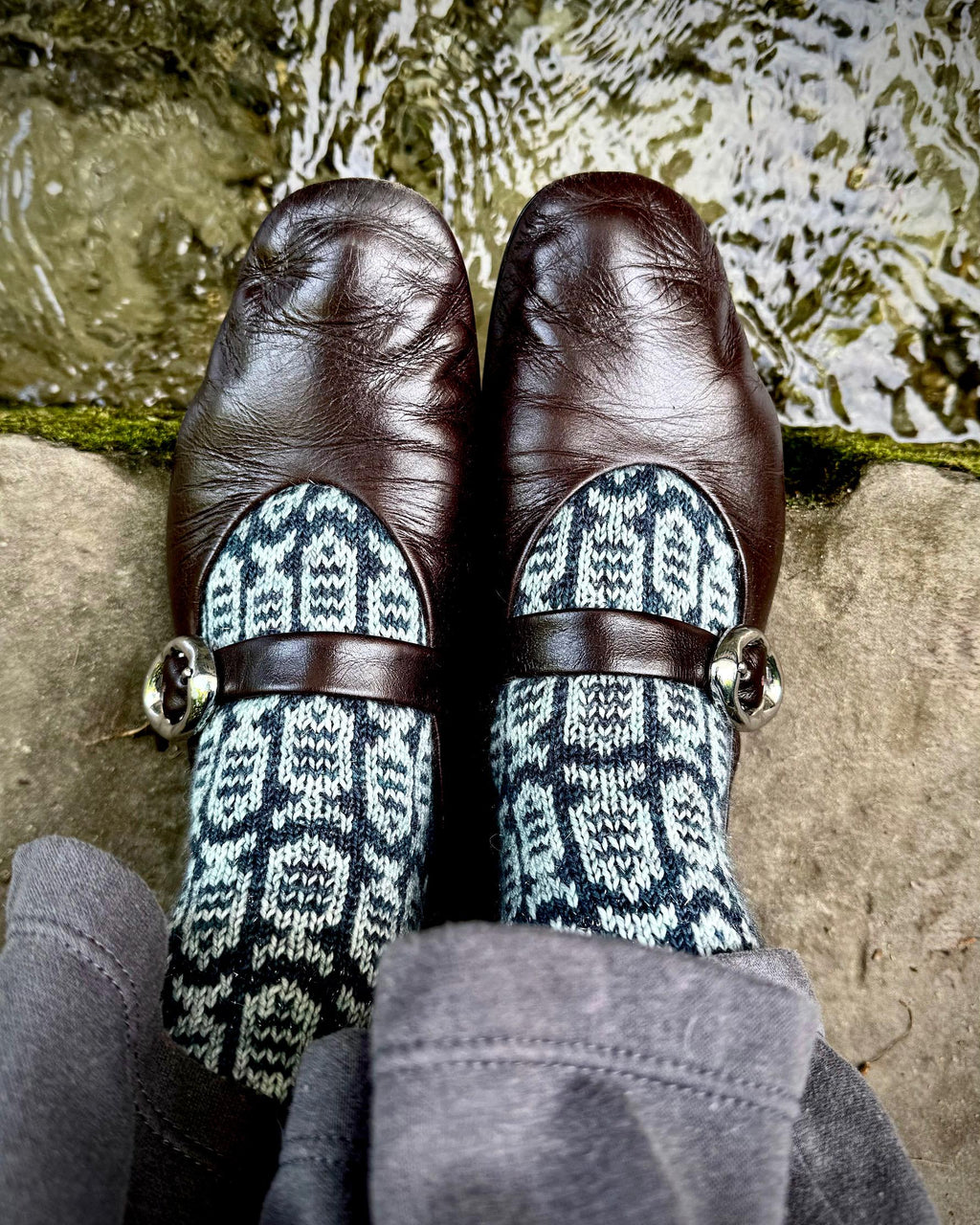 DIGITAL ITEM - Fishfolks Fancy sock set. PDF Knitting instructions