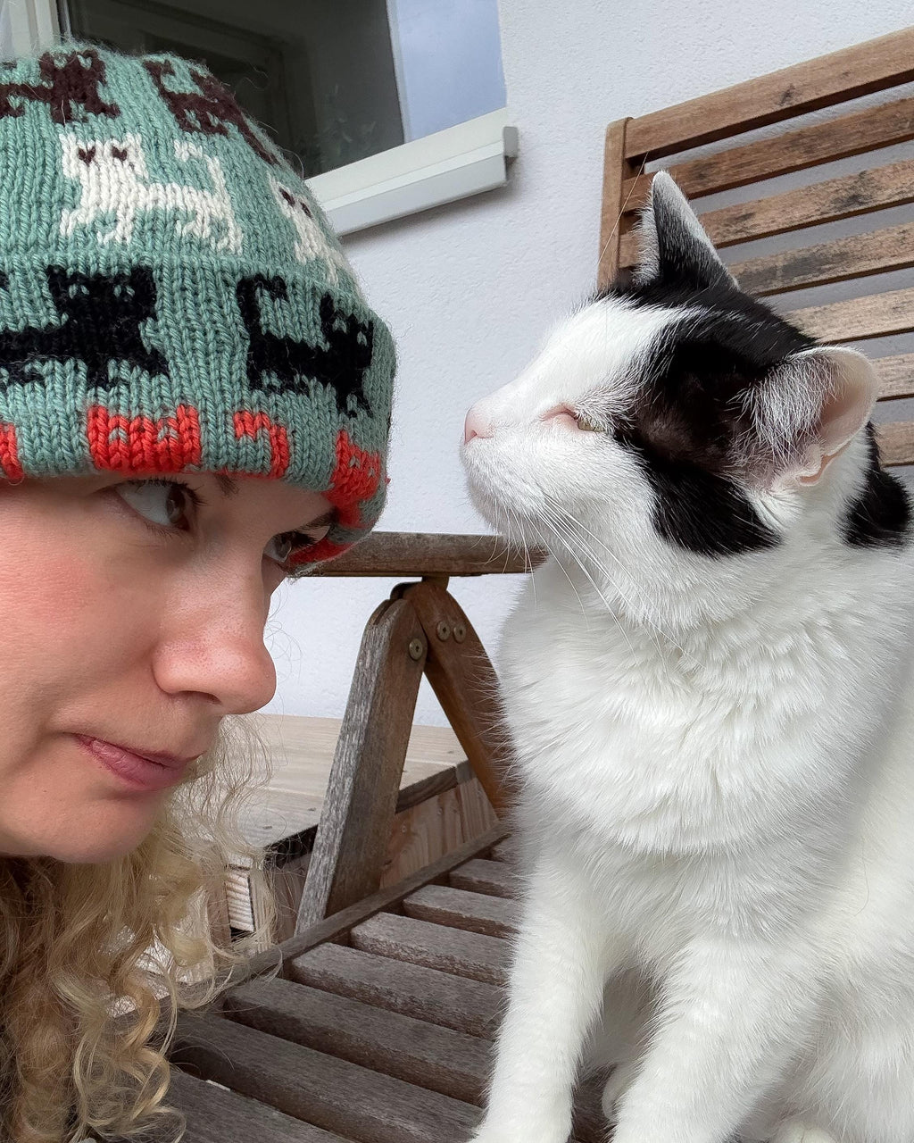 DIGITAL ITEM - Herding Cats Hat knitting pattern. 2 PDFS 1 in English and 1 in German