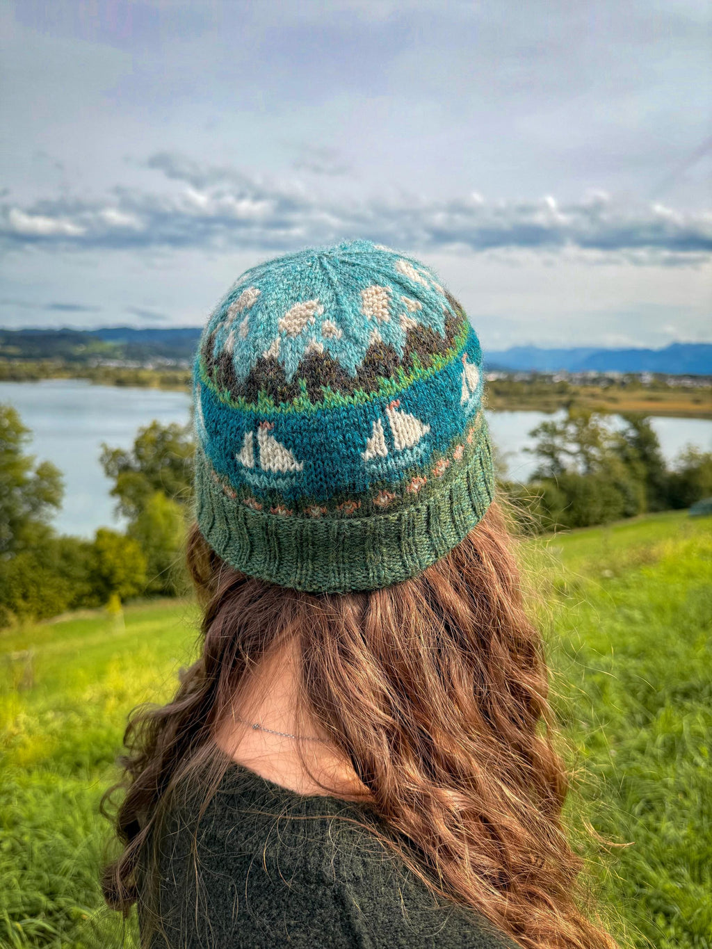 DIGITAL ITEM PDF. The Hills Are Alive with the Sound of Knitters Beanie