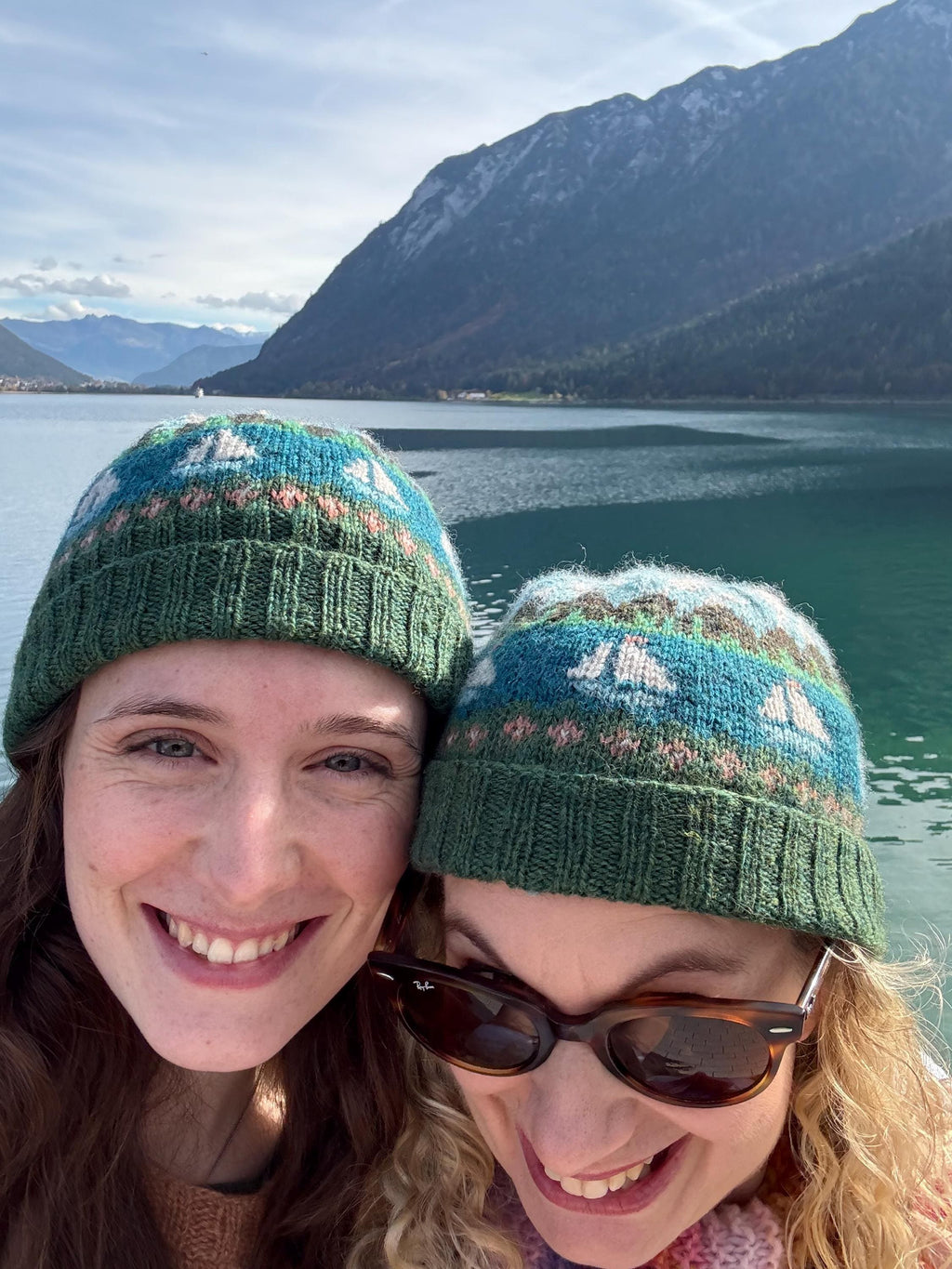 DIGITAL ITEM PDF. The Hills Are Alive with the Sound of Knitters Beanie