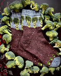 DIGITAL ITEM - PDF File. Broccoli Sockoli knitting pattern